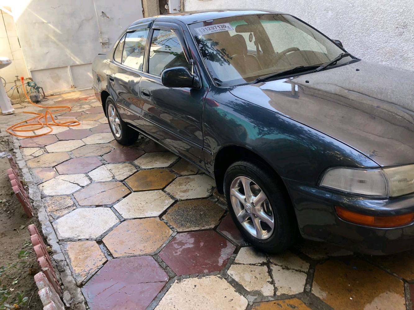 سلام عليكم كورلا موديل 1992سياره مكينه وكير مكفولات كفاله من ضربه بيه صبغ جماليه فقط رقم بغداد تحويل مباشر تخم تاير جديد صدر مامي وخلفي جديد باتريد جديد غرفته جديد كلش السعره 47مكاني بغداد بلديات وهذ رقمي ***********