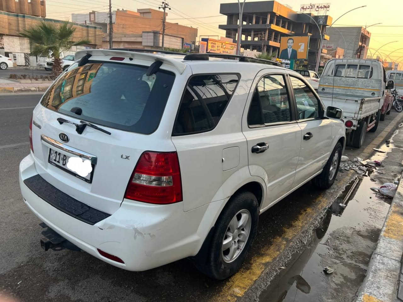 🚗 للبيع كيا سورينتو 2008 - LX (وارد أمريكي)

- 🔹 اللون: أبيض
- 🔹 الفئة: LX
- 🔹 المحرك: 6 سلندر
- 🔹 الكير: أوتوماتيك
- 🔹 الممشى: حوالي 200 ألف كم
- 🔹 السيارة مصبوغة حزام
- 🔹 وارد أمريكي
- 🔹 تبريد شغال

💰 السعر: 105 ورقة (10,500 دولار).

للاستفسار والتواصل:
📞 ***********

ملاحظة: السيارة جاهزة للمعاينة، والبيع للجادين فقط.
