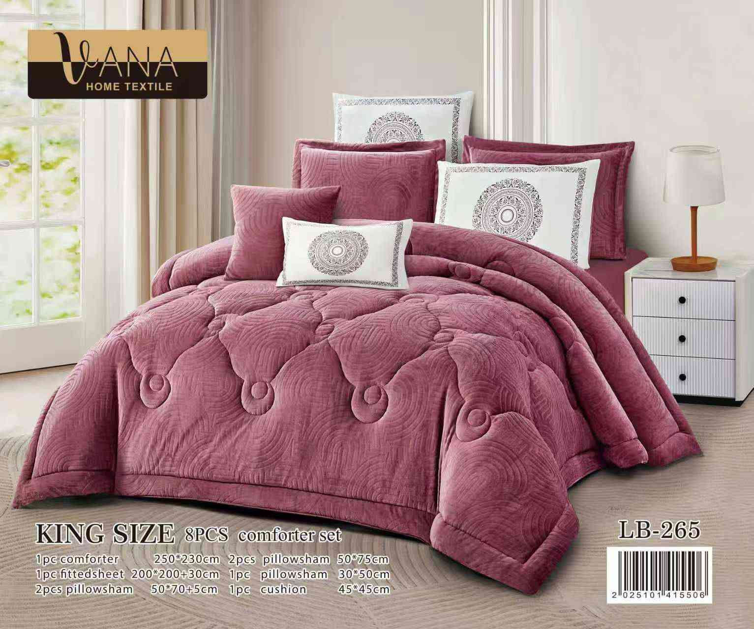 2025 / 2026 💥

لحاف نفرين قياس كبير شتائي ثقيل حفر نقشه  بارز خامة جيدة جدا 
8 قطع قياس ملكي (King size )

لحاف مع شرشف لاستيك مع  4  قطعه وجه مخدة مع وجهين كوشة 👌

السعر  : ٦٥ ألف

 القياسات  :
 قياس اللحاف              230*250             عدد 1
قياس الشرشف             200*200+30      عدد 1 
قياس وجوه المخاد       75*50                  عدد 4
كوشة مستطيلة            30*50                  عدد 1
كوشة مربعة                  45*45                 عدد 1

توصيل داخل كربلاء المقدسة وجميع المحافظات مجاني المدة يومين واتساب ***********
