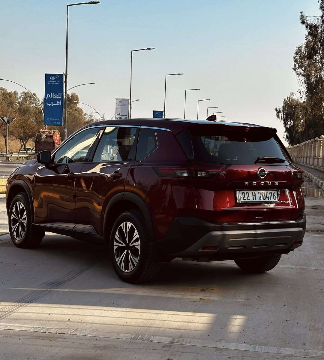 Nissan Rogue2021
ماشية69M

المواصفات SV AWD

بصمة 

شيفتات ستيرن

حساسات خلفية

رادارات جانبية وخلفية وأمامية

اربع كاميرات 

5انظمة للقيادة

كشن كهرباء

4ابواب بصمة مع دخول ذكي

ويل كروم

وباقي مواصفات الSV المعروفة 

الفحص جديد

الهزة 2027

--------------------------------

ايرباك السترين طاك ومرجع سستم 

الضرر الدعامية الامامية فقط 

مكان السيارة الموصل

***********
