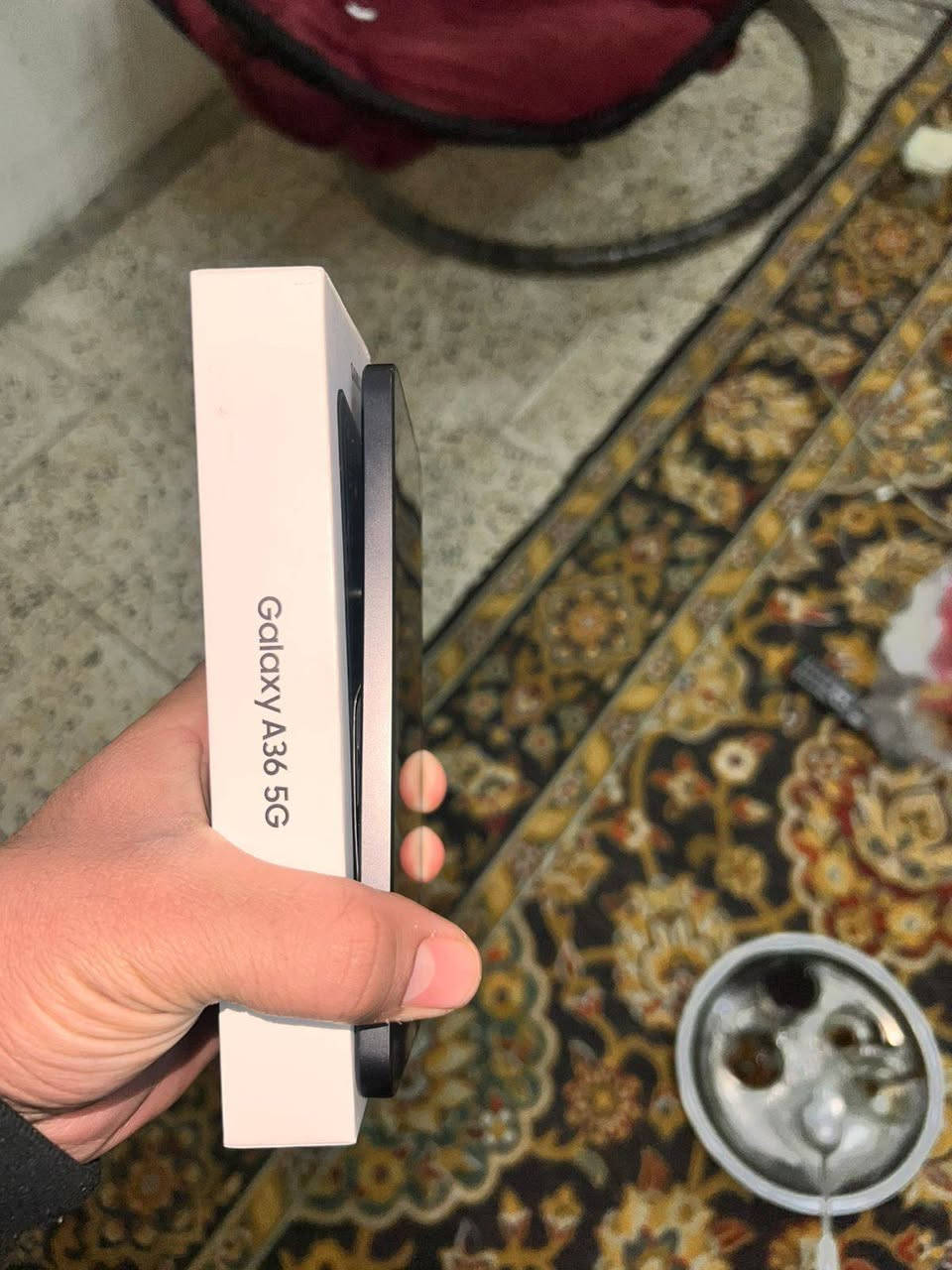 سامسونج a36 فول جديد ما صار شهر من اشتريته ذاكرة 128 صل الوكالة موجودوجهاز كلش نضيف 330 الف
الرقم ***********
