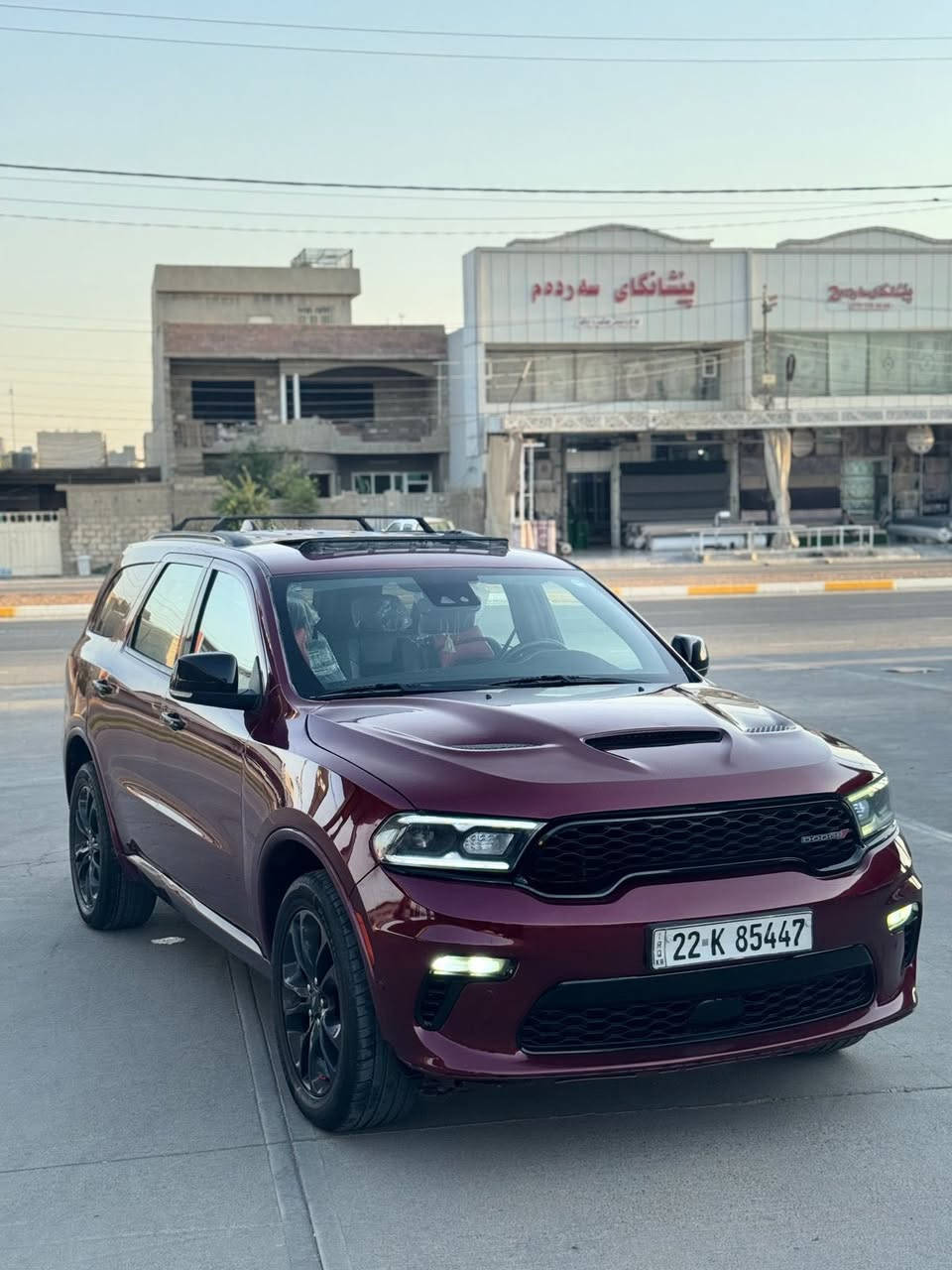 السلام عليكم دورنكو 2022 GT وارد امريكي
‏Dodge Durango GT 2022 BLACK 3.6L 6

المسافة المقطوعة : 60 الف ميل 
        حجم المكينه  : 3600   V6

الضرر : خشم الجاملغ وخشم البنيد مبدل بنيد ومصبوغ ومصلح مقدمت الجاملغ
الايرباك : ستيرن ودشبول طاك

#مواصفاتها
1.شاشه حجم كبير  (ايباد)
2.سبعه راكب
3.كامرا
4.ويل كب
5.كشنات جلد + مخمل
6.رادارات جانبيه
7.بصمه
8.بصمة ابواب
9. لايتات لد + زنون
10. كشافات 
11.فتحه سقف
12. تشغيل عن بعد 
13.صندوك كهرباء
14.رادار امامي
15. هيترات بالكشنات
16. شحن وايرليس
17. نظام سبورت ايكو
18.كشن السايق ميمري
19. حساسا امامي خلفي
20.لايتات لد + اشتره لد 
21.ستيرن كهرباء
22.تخم تايرات قبل سبوع شديتهن
23.شفتات ستيرن

فول مواصفات 1/1 جاهزه مرقم اربيل
السعر (290) وبيه شويه مجال

للاستفسار 
***********
***********
