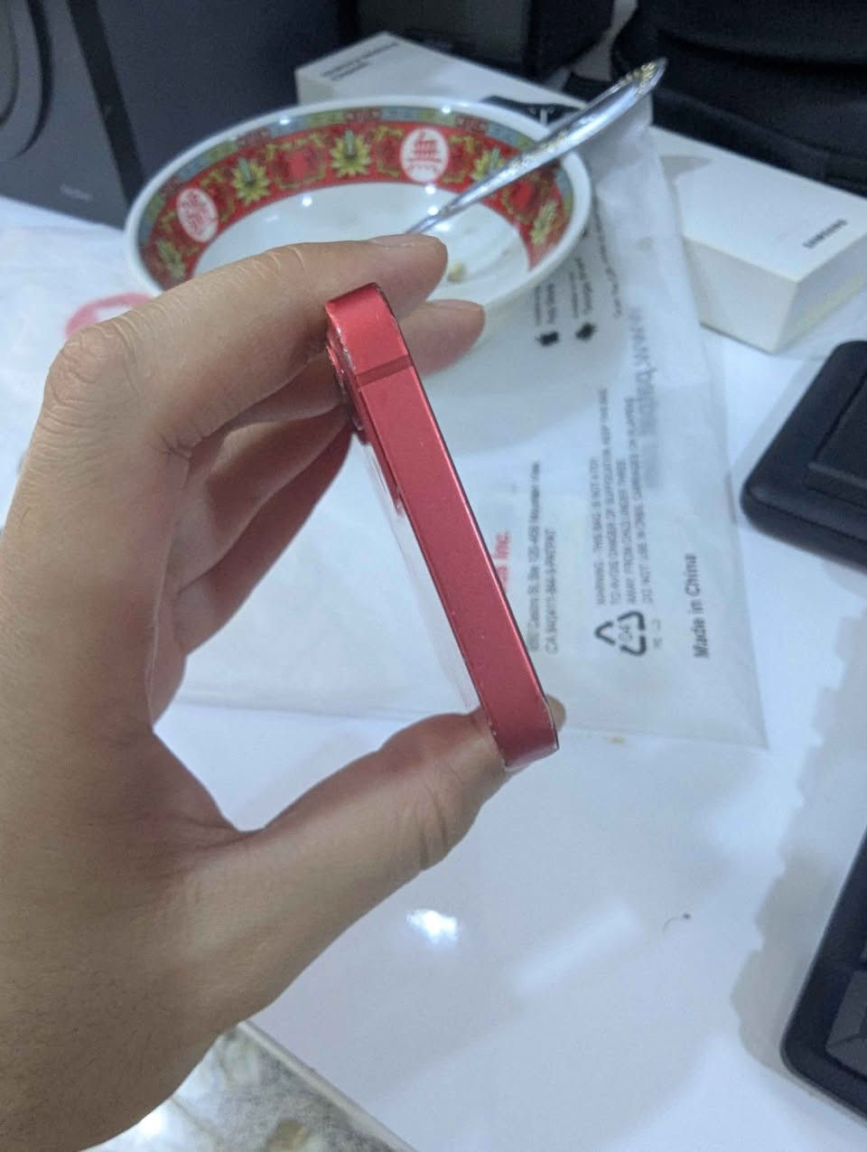 ايفون 12 ميني ذاكرة 64 فقط بي هاي المكانات بالشاشة ماشر عليها بالاحمر بصعوبة تلمس وسماعة جوة واكفة 
(فيس ايدي شغال وبالحاسبة يطلع كلة بلادي)
 باقي التفاصيل بالصور سعرة 200 مكاني بغداد بغداد, العراق


**إذا كنت صاحب هذا الإعلان وتريد حذفه لأي سبب، رجاءا أرسل رسالة إلى الدعم الفني**