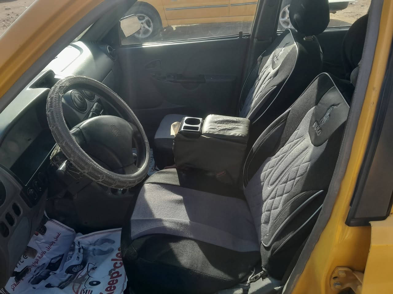 السلام عليكم 
سيارة سايبا موديل 2012 مصفرة هيئة و غرامات السيارة بأسمي مكينة وكير مكفولات السعر 28 ورقة و بيهة مجال  العنوان بغداد ام الكبر 
للتواصل ***********
