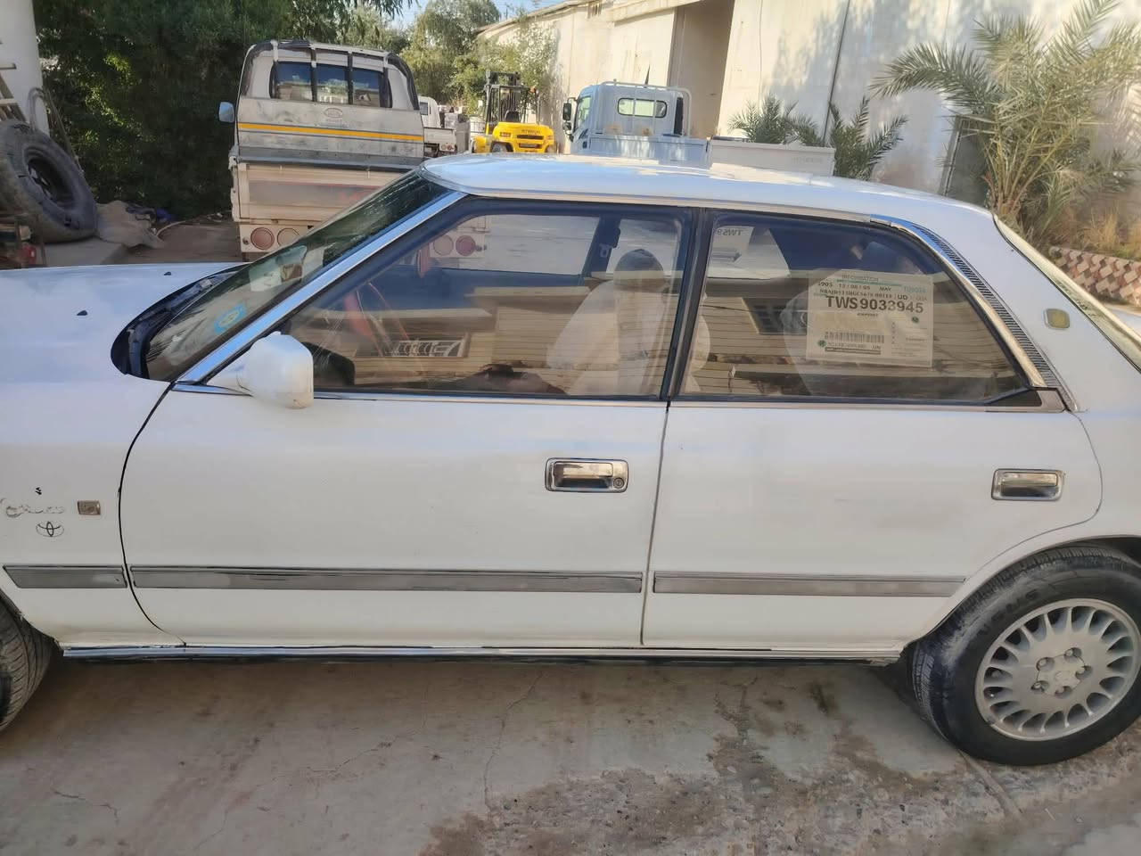 موديل 91سياره مارك
محرك ونجي
رقم صلاح الدين انكليزي
2030 السنويه
كير ومحرك مكفولات
تبريد بس غاز شرط
محوره تحوير موصل.
تخم تاير باتري جديد
مابيها صبغ فقط بارد بسيط
السعر 42 بيها مجال بسيط
***********
