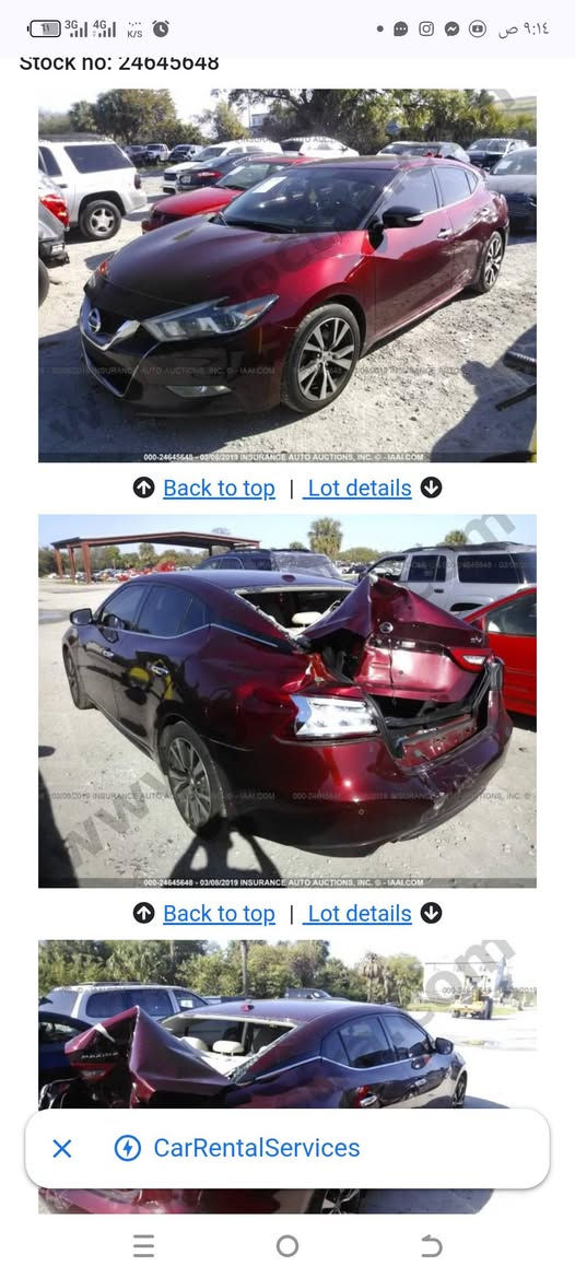 نيسان مكزما وارد امريكي
محرك كير مكفولات
بصمه 
كشن جلد 
شاشه 
ماوس 
مشنات تدفئه
لدات امامي وخلفي 
تبريد قطعتين 
بدون ارباك 
تخم تاير جديد 
تبديل صندوك وصبغ جاملغات الخلفيه 
حادثها خفيف
السعر ١٢٠ 
رقم *********** السماوا, المثنى
