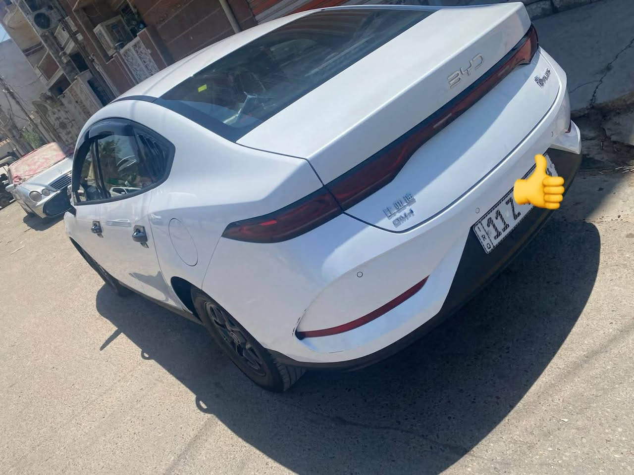 سياره للبيع BYD كن بلاس موديل ٢٠٢٥
بعدها بحاله الشركه
ماشيه 9000
كفاله عامه  
مواصفات معروفه 
شاشه 
كأمره كشنات جلد داخل اسود وزيتوني 
18.600 مليون
*********** ابو عبدالله مكلف بنشر
