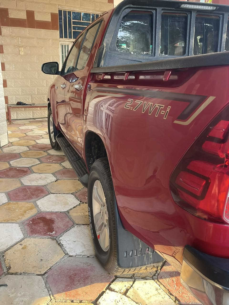 سلام عليكم للبيع تيوتا هايلوكس موديل 2019 فورويل كويتي كير اوتماتيك مكفوله كفاله عامه رقم كربلاء انكليزي بسمي سنوية مجدده مكان السيارة بابل مهناويه ***********
