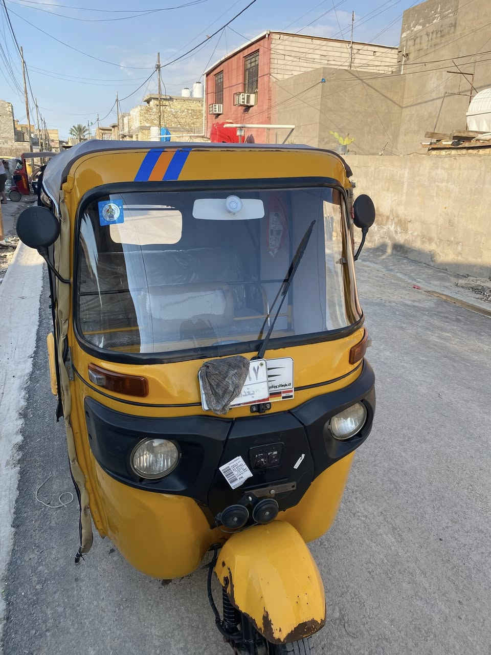 السلام عليكم تكتك 19شهر12للبيع رقم وسنويه تحويل ثاني يوم تكتك خير من الله كلشي مناقصه بس بيه هاي الضربه بسيطه مثل مواضح بلصوره ودوس معمر عنواني سبع قصور شارع المشروع السعر 6 تعال وتدلل رقمي ***********
