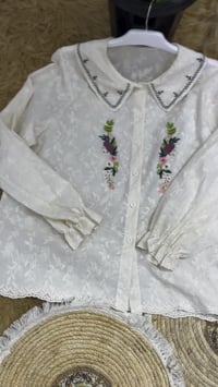 وقفي السكروول🔥 موسم صيف ازياء سان بدأ💣 قميص الاميرات الخامه وشغل يجنن ...