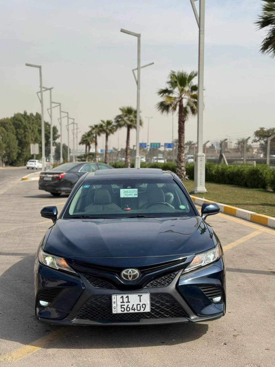 سلام عليكم من رخصت 
كامري للبيع مديل ١٨ 
امريكي حادث قبق جنطه 
واضح بل صور بدون 
شواصي او لغد 
سياره فول تشغيل عن بعد 
سياره جاهزه من كلشي 
صبغ  قبق جنطه 
وجملغات مكان سياره بغداد شعب 
السعر ١٦٣ وبي مجال 
***********
