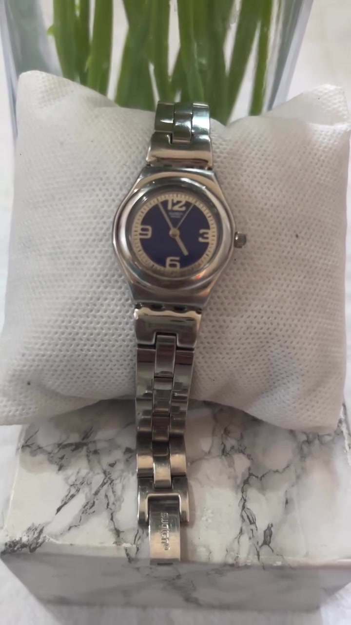 نسائية أصلية من ماركة سواتش (Swatch Irony Lady) المصنوعة من الفولاذ المقاوم للصدأ (Stainless Steel) في سويسرا وختم بسير


**إذا كنت صاحب هذا الإعلان وتريد حذفه لأي سبب، رجاءا أرسل رسالة إلى الدعم الفني**