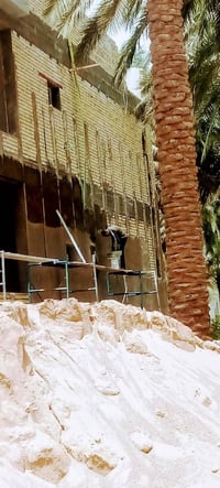 خلفة بناء درجه اولى • طابوق بلوك فرمستون • تركيب سيراميك وكاشي