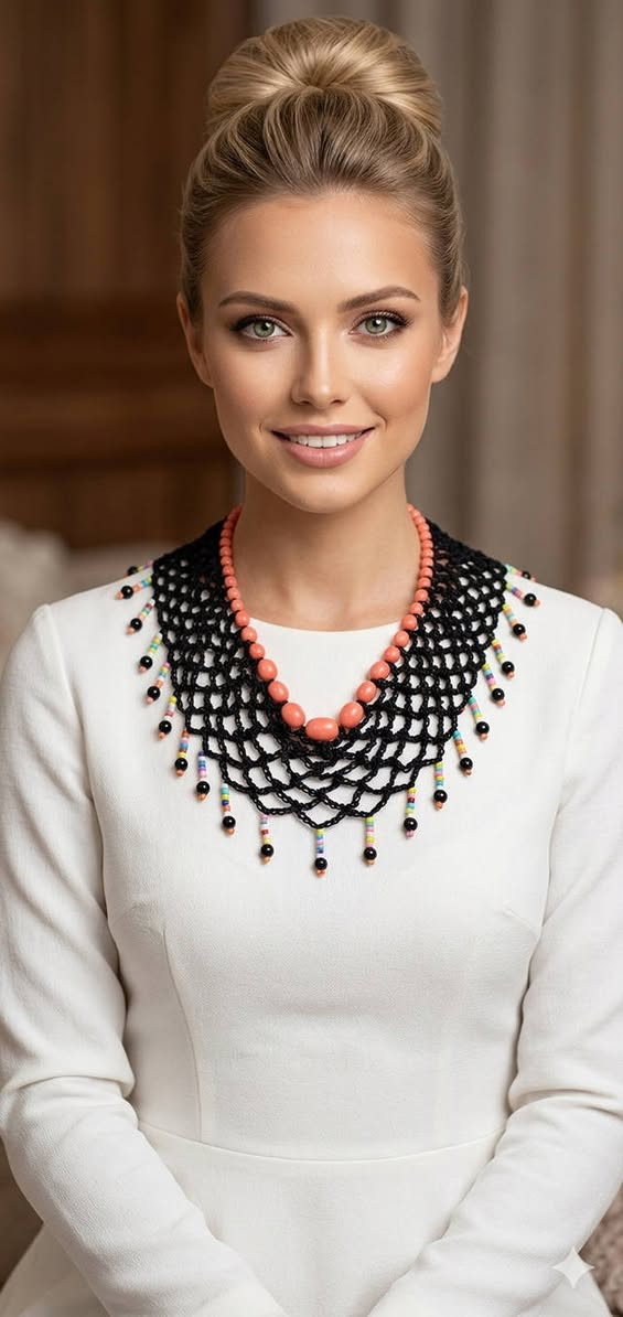 لمسة تراثية واناقة عصرية في قطعة  مشغولة يدوياً بخيط البريسم الناعم وبالخرزA touch of heritage and modern elegance in a piece handcrafted with soft silk thread and beads.
للمزيد من المعلومات التواصل على الخاص.


**إذا كنت صاحب هذا الإعلان وتريد حذفه لأي سبب، رجاءا أرسل رسالة إلى الدعم الفني**