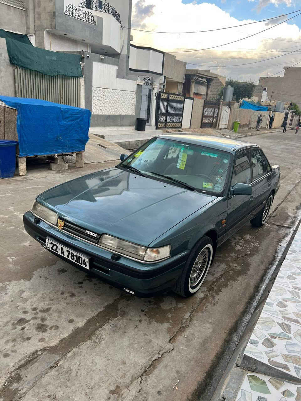 سلام عليكم مازدا للبيع موديل 92 كير ومحرك بل شرط سياره بدون ضربه مصبوغه فقط جماليه سنويه جديد تاريخ الانتهاء 2032 سعر 53 سياره اي نقص مابي 
***********
