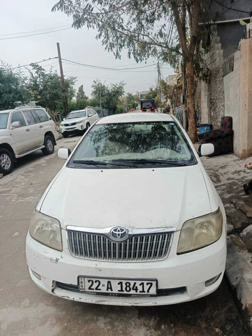 كورلا 2007
محرك 18
سياره جاهزه 
تدفئه وتبريد 
السنويه ب اسمي مو ساقطه 
صبغ عام 
السياره مجفيه عله صفحه 
سعر 72
العنوان /كركوك 
رقم التواصل /***********
