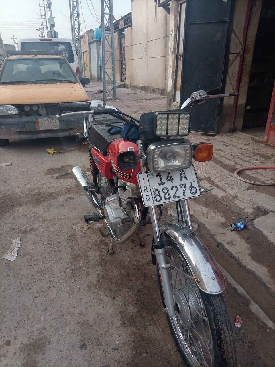 دراجه نامة رقم كلشي شغال بيها تجي تشوف بعينك وثاني يوم تحويل 1700وبيها مجال البصرة, العراق


**إذا كنت صاحب هذا الإعلان وتريد حذفه لأي سبب، رجاءا أرسل رسالة إلى الدعم الفني**