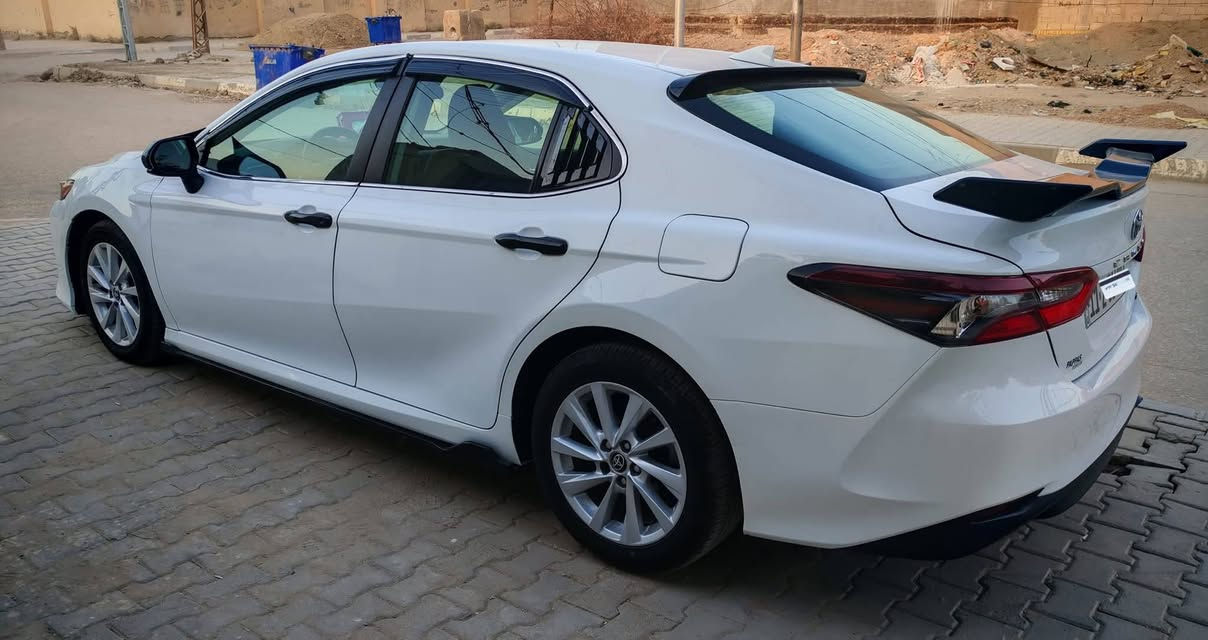 🛑 تويوتا كامري  Le 2022 بانزين فقط
رقم بغداد بأسمي

مواصفات : LE👇
شاشة، كاميرا، تحكمات ستيرن، تحديد سرعه، رادار، تحديد مسار،. توقف ذاتي، لايتات  LED

ضررهـا:  بنيد فقط  مبدل  ✅ 
صورة الحادث مرفقة
السيارة بدون قطرة صبغ
ايرباك كلهن راجعات سستم

⛔ السعر :-  خاص

🛑 العنوان : كربلاء او بغداد

الاتصال
***********
***********
