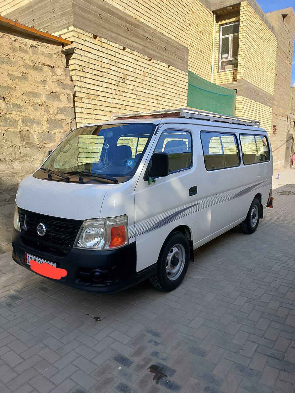 سلام عليكم 
من رخصة صاحب الكروب
نيسان يورفان للبيع 
موديل 12 بدون صبغ بارد شوي باب سلايت 
سونار مرفق بلمنشور
رقم بغداد بسمي
كير مكفول 
محرك مكفول لسه مامفتوح ع الشركه 
تبريد شغال محور يم ابو زينب
حداديه تخم تاير دوشمه يم مروان الجنابي 
السياره جديده احله من الصوره 
مكان السياره كربلاء 
اخوان مكلف ب النشر رقم صاحب السياره
هذه ‏‪0781 420 5780‬‏
