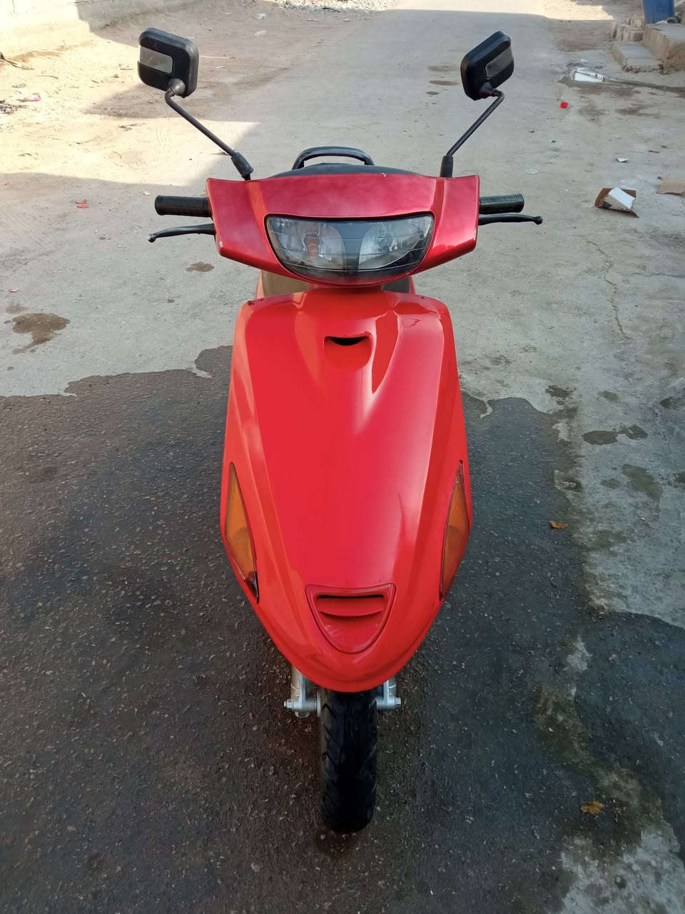 السلام عليكم دراجه فراشه للبيع مجفته كامل نكره سلف كهربائيات كلها شغاله هورن لايت تايرات جدد السعر 370 مكان نجف الرقم ***********
