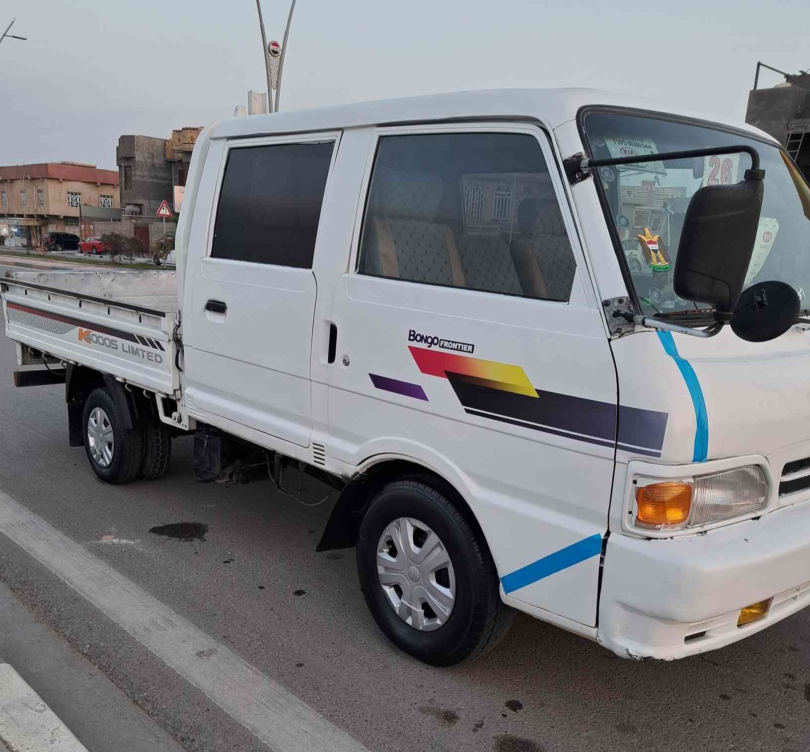 سلام عليكم 
كيه بنكو دبل قماره 
 موديل 1996 ر قم بصره مشروع وطين 
تحويل مباشر
شاصي رقم شاصي كفاله  
مكينه كير حداديه جديده تخم تاير جديد 
كهربايات من طول لطول شغاله 
العنوان بصره سعر((    ٤٩   )) وبيهه مجال
***********/// ***********
