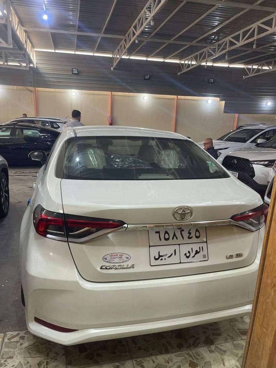 السلام عليكم
تويوتا كورلا مديل 2021 
ساز ضمان شركة تويوتا 
مكفولة كفالة عامة ماشية 100 الف حقيقي
بدون مواصفات محرك 1.6 
كير محرك كلة ع الوكالة بشرط 
باسم شركة وكالة او تحويل سنوية ما ساقطة بعدها 
مواصفات معروفة 
شاشة نظام ايكو وسبورت اشاير مري تحكمات جهتين سويجات عدد 2
مكاني نجف 
سعرها ١٤٧ وبيها مجال 
***********
