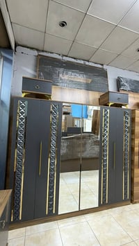 غرفة نوم تركية • ٥ قطع • نقل وشد مجاني