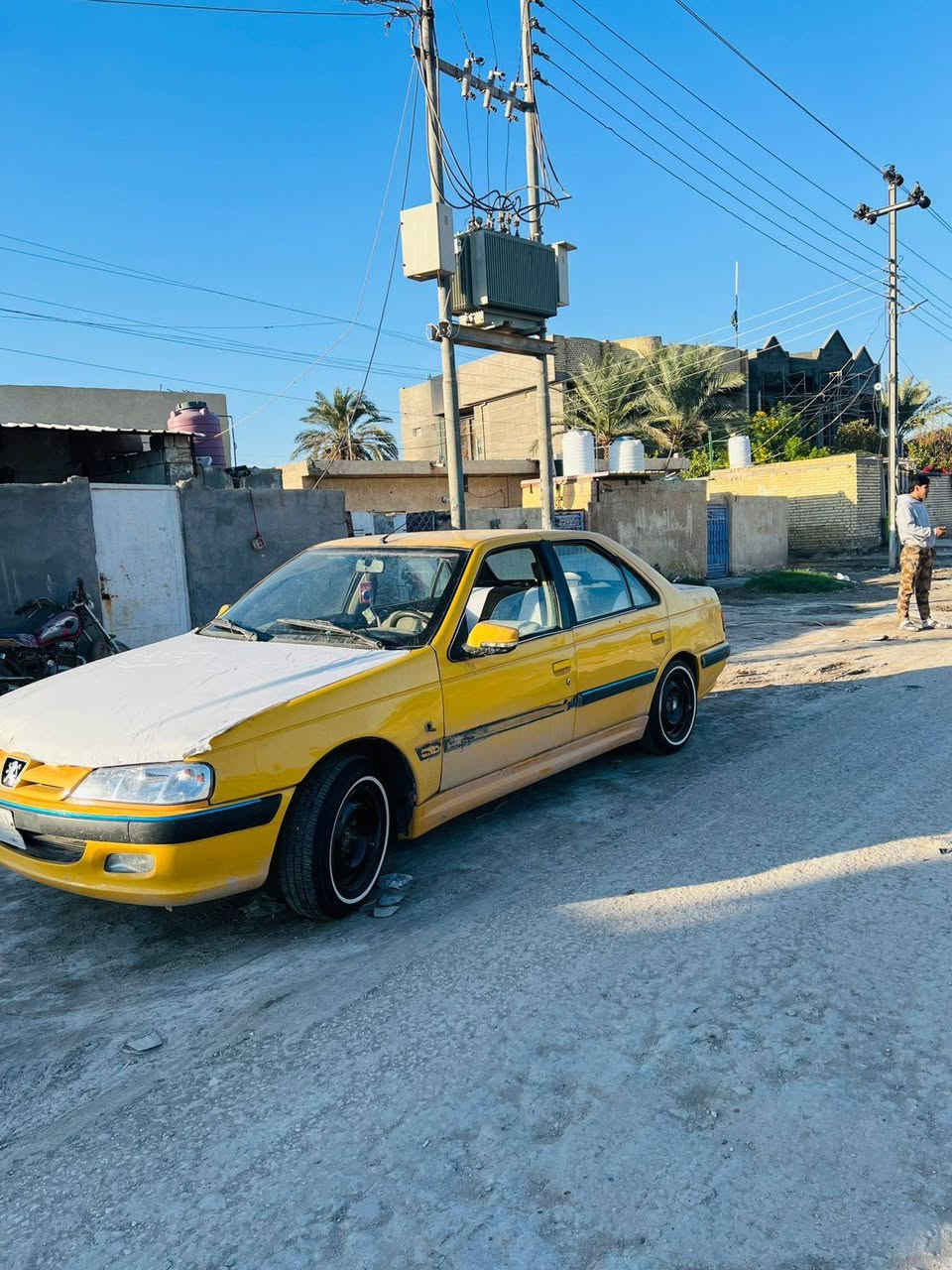 بيجو بارص نضيفه عايزه نواقص بسيطه مصفر هيئه وغرامات رقم بغداد شرط التحويل السعر 36 بيه مجال بسيط *********** مكاني بابل مسيب
