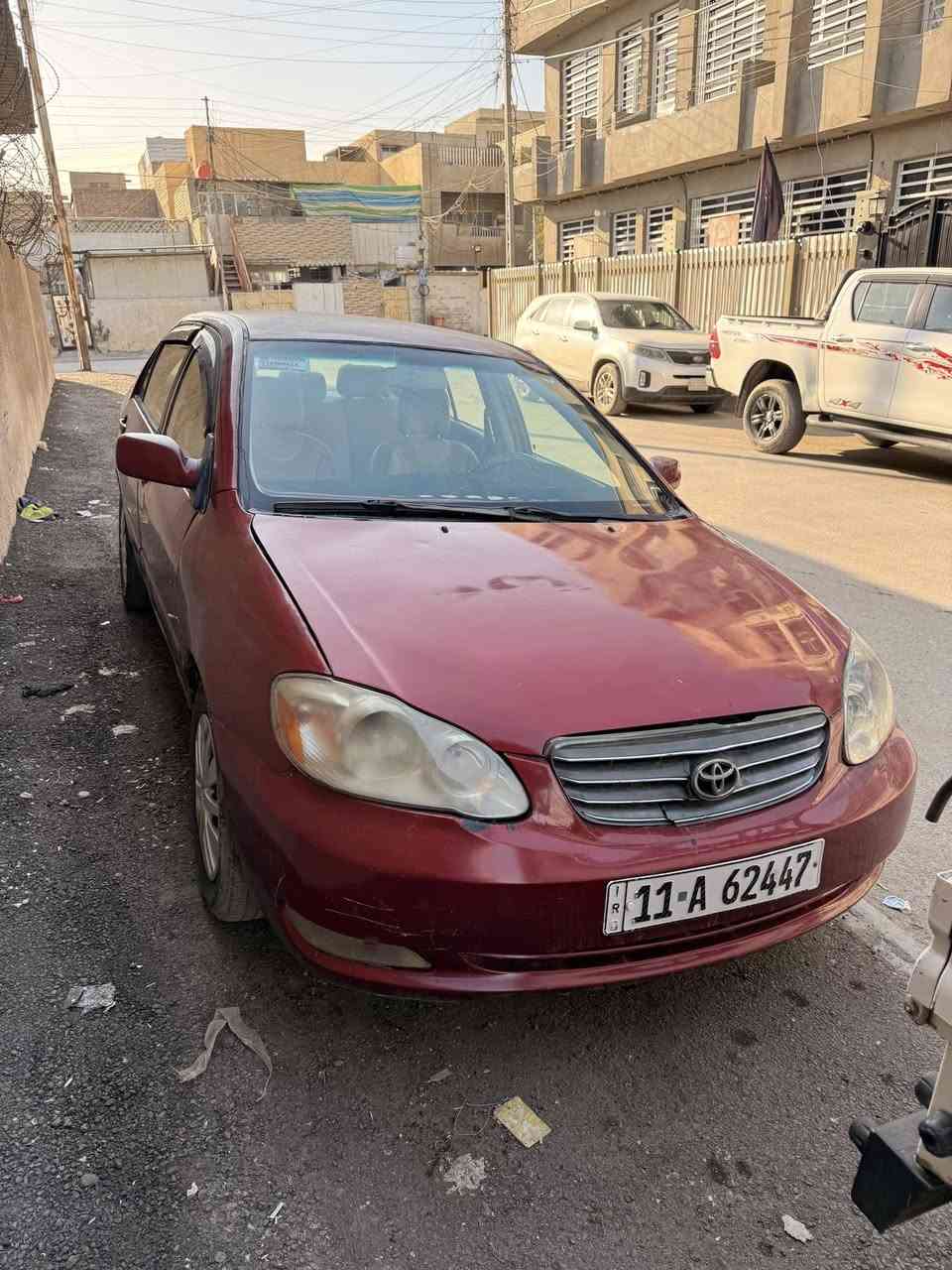 كورلا نحله 2005
محرك 1800 

كير اوتماتيك 

رقم بغداد .11 الجديد 

مصبوغه عام 

المكينه بيها تبخير 

مكاني بغداد 

السعر 66 ورقه الشراي يتصل وبخدمته 

***********
