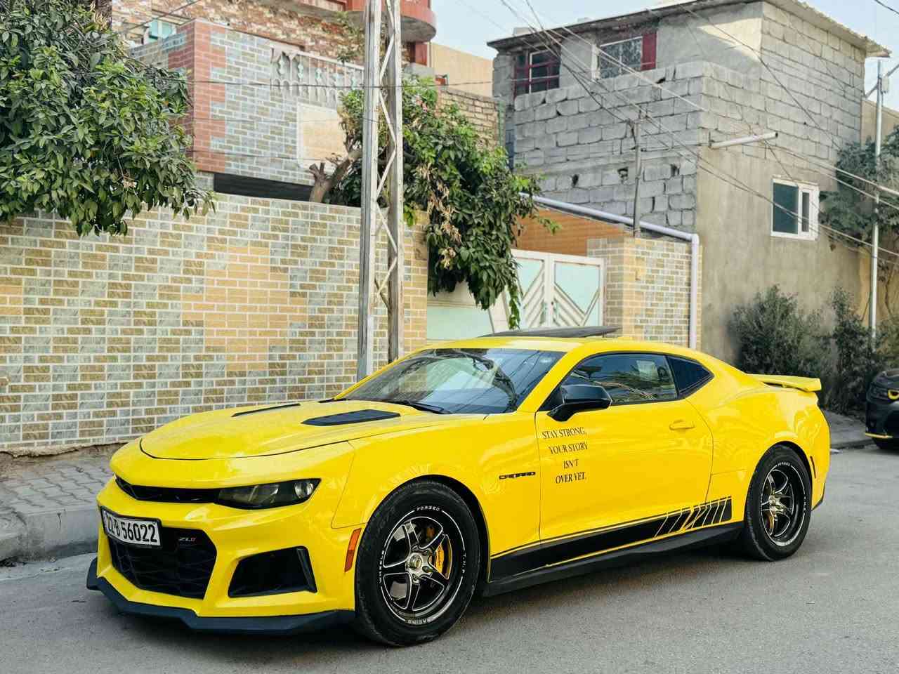 السلام عليكم كمارو v6   3600.  السياره فول 
موديل 2017 بيع مراوس حسب قناعه
رقم اربيل باسمي بيها قطعتين صبغ وشوي من جاملغ خلفي
مكينه وكير جدد تخم تاير وسياره جديده معتني بيها اسخدام شخصي 
بدون نواقص السعر ١٢٧
مكاني بغداد رقم.          ***********
