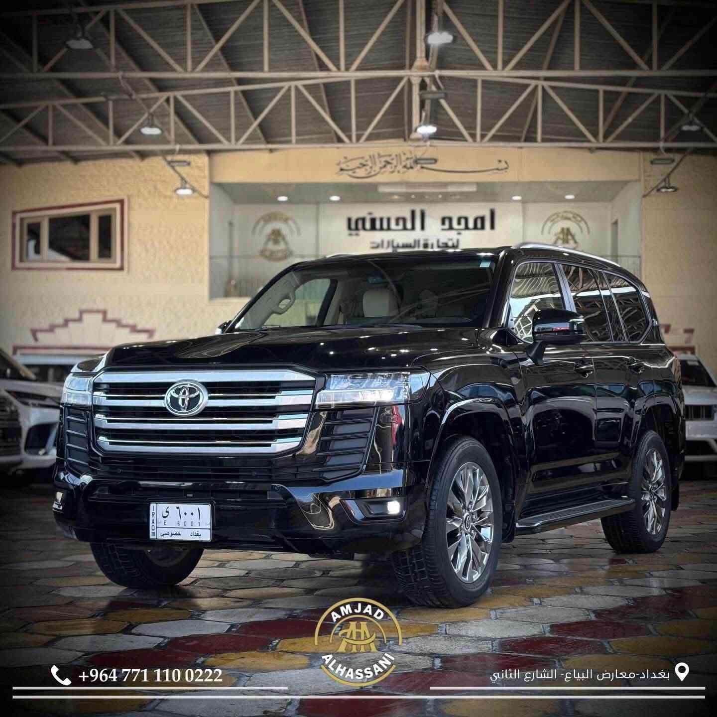 #امجد_الحسني_لتجارة_السيارات 

LAND CRUISER— GX.R—— 2022 ——

➖ ضمان شركه ساز 
➖ عداد مسافة :: 20 الف كم
➖ مغلفة ppf بالكامل 
➖ السياره كفاله عامه من اي ضرر
➖ محرك 6 سلندر 4000 cc
➖ شاشات خلفية ( تطبيق ) 
➖ اللون :: اسود 

للاستفسار عن الاسعار و التفاصيل اكثر 
الاتصال على الرقم 📞
***********
📍بغداد - البياع - الشارع الثاني⁩⁩⁩
