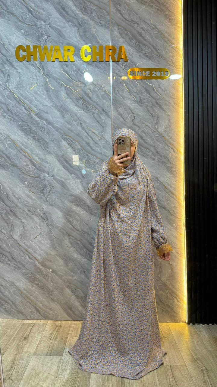 ب10 بس 😍 اخر قطع 
رداء صلاة ✨
هذا الموديل مصنوع من قماش الكريشةالأصلي، الذي يعتبر من أجود الأنواع:
✅ لا يتلف بالغسل.
✅ لا يتقلص (ما ينقص) ولا يتغير لونه.

المميزات:
التصميم: الرقبة مزودة بلاستيك مع وجود قطعة للرأس (يمكن ارتداؤه بطريقتين).
نقشات وألوان متنوعة ومميزة
تتوفر خدمة توصيل 🚕


**إذا كنت صاحب هذا الإعلان وتريد حذفه لأي سبب، رجاءا أرسل رسالة إلى الدعم الفني**