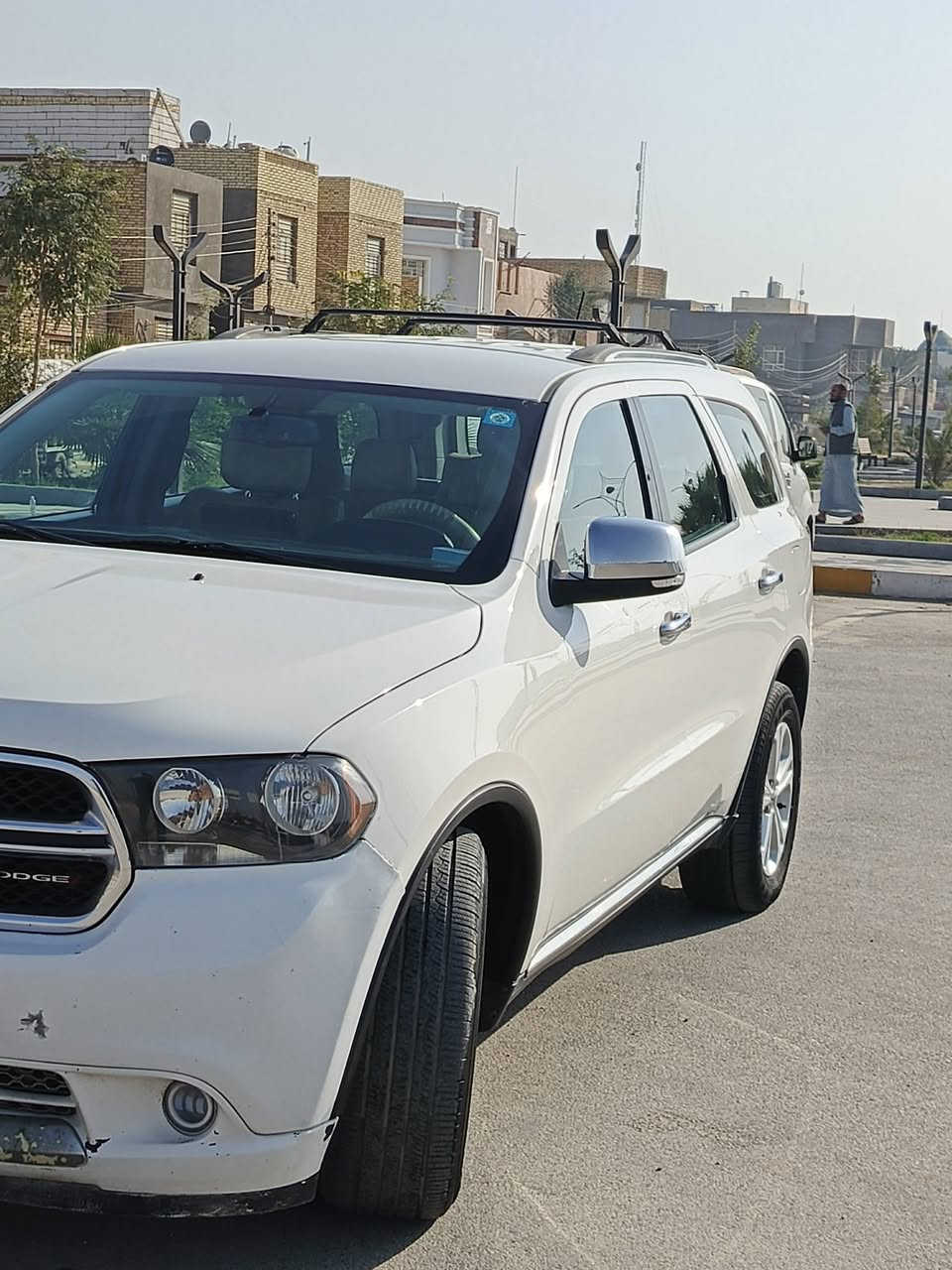 � للبيع: دوح دورنكو – 7 راكب 🚗
📍 بغداد – تحويل باسمك بنفس اليوم
2012

✨ المواصفات:

 • اللون: أبيض
 • وارد: أمريكي / كلين تايتل – بدون أي ضرر
 • محرك: 6 سلندر – 3600 CC
 • فول مواصفات (ما عدا سلايد)
 • بصمة تشغيل ✅
 • جنطة كهرباء ✅
 • مرايا قلاب + شفط ✅
 • كشنات جلد كهرباء ✅
 • دواخل لون قهوائي  ✅
 

🛠 ملاحظات:

 • بالعراق: بدلت الدعاميه الأماميه فقط
 • بدون أي أضرار داخلية

💰 السعر: 170ورقة

📞 للاتصال أو واتساب: ***********

مكان الناصريه 🚨
