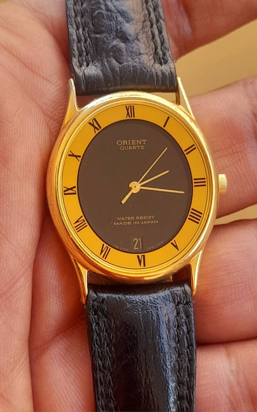 Costa silver 💥 
 اورينت ياباني اصلي كوارتز بطاريه حاله ممتازه كما هو موضح بالصور بدون مشتملات .😍😍
📌العنوان: طنطا شارع المديرية.
                 طنطا شارع الجلاء
جنوب سيناء. شرم الشيخ .السوق القديم مول تيران محل ٨٠
للتواصل والإستفسار على رسائل الصفحة أو واتس 01000188248

متاح شحن جميع المحافظات.
الدفع فوري .فودافون كاش أو عند الاستلام 

#كوستا_للفضيات #فضه #انسيال #احجار_كريمة #دلاية #Costa_sliver #silver_jewelry  #silver #ring #bracelets  #stones #gemstone #sale #watches #swisswatches #silverstone  #gift #Pandora 
#Fashion #fashionlover  #pandent  #sterlingsilver #pearls #jewelryfactory #manufacturer #silvermaker #daily #jewellerydesign


**إذا كنت صاحب هذا الإعلان وتريد حذفه لأي سبب، رجاءا أرسل رسالة إلى الدعم الفني**