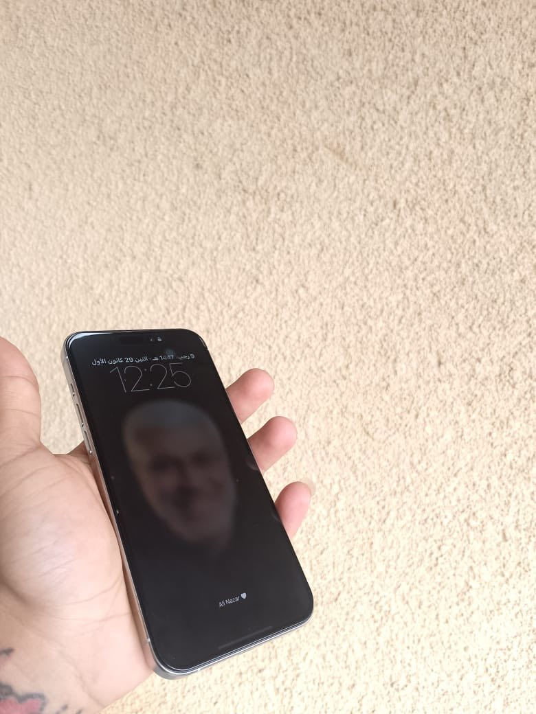 15 برو ماكس
بطاريه89
ذاكره 256 
نضافه 100/100
رقم ***********
