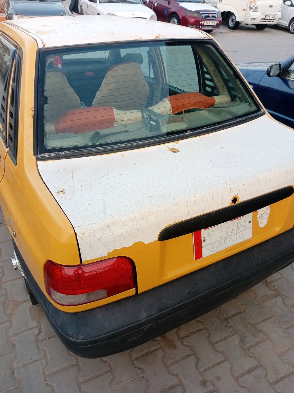 السلام عليكم سايبه موديل 11 تكسي مكفولة ما عد الكير نمره الرابع يفلت السعر 13ورقه وبيه مجال ***********
