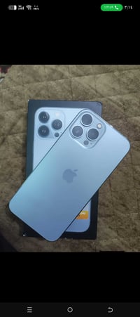 ايفون 13 برو ماكس ذاكره 128 بطارية 79 مامفتوح مكفول هوا ميعبر جهاز نضي...