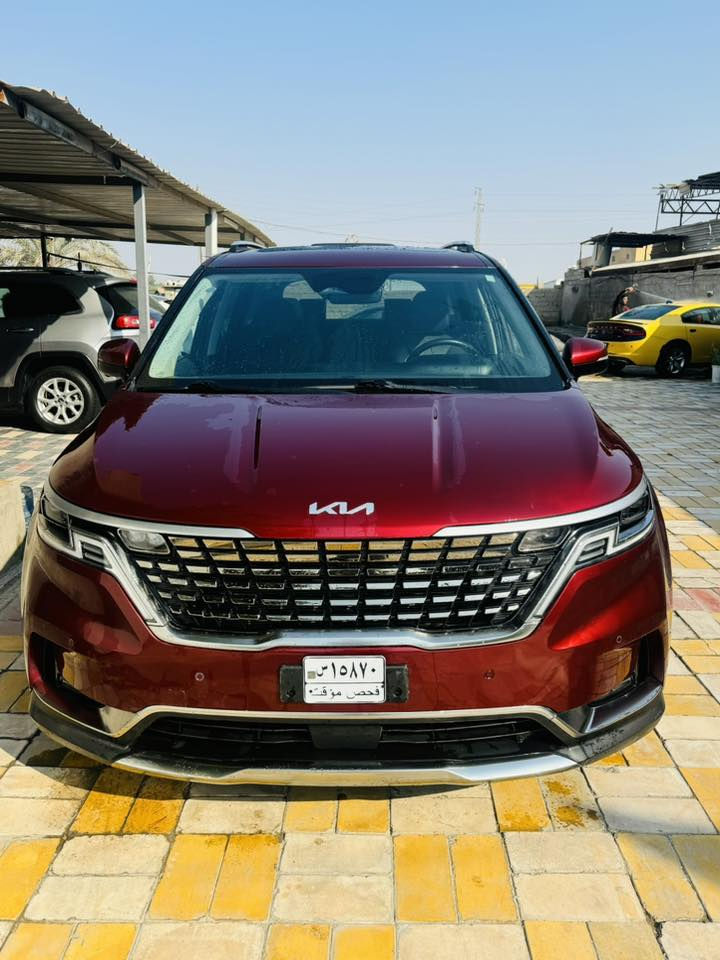 السلام عليكم 
كيا كرنفال 2023 فول مواصفات برستيج لون كرزي 🍒 مميز 
فتحه وبانوراما 
كشن جلد 
6 كاميرات 
صندوق كهرباء 
مكينة ٣.٥٠٠
لايت زنون 
بصمه تشغيل وتشغيل عن بعد 
أبواب كهرباء شفط 
شاشةًكبيره متصل 
رادار امامي خلفي جانبي 
حاسات اماميه خلفية 
سايد بريك كهربائي 
كفالة كير محرك شاصي 
ضرره فقط بنيد بدون دواخل 

للتواصل الاتصال 
***********
