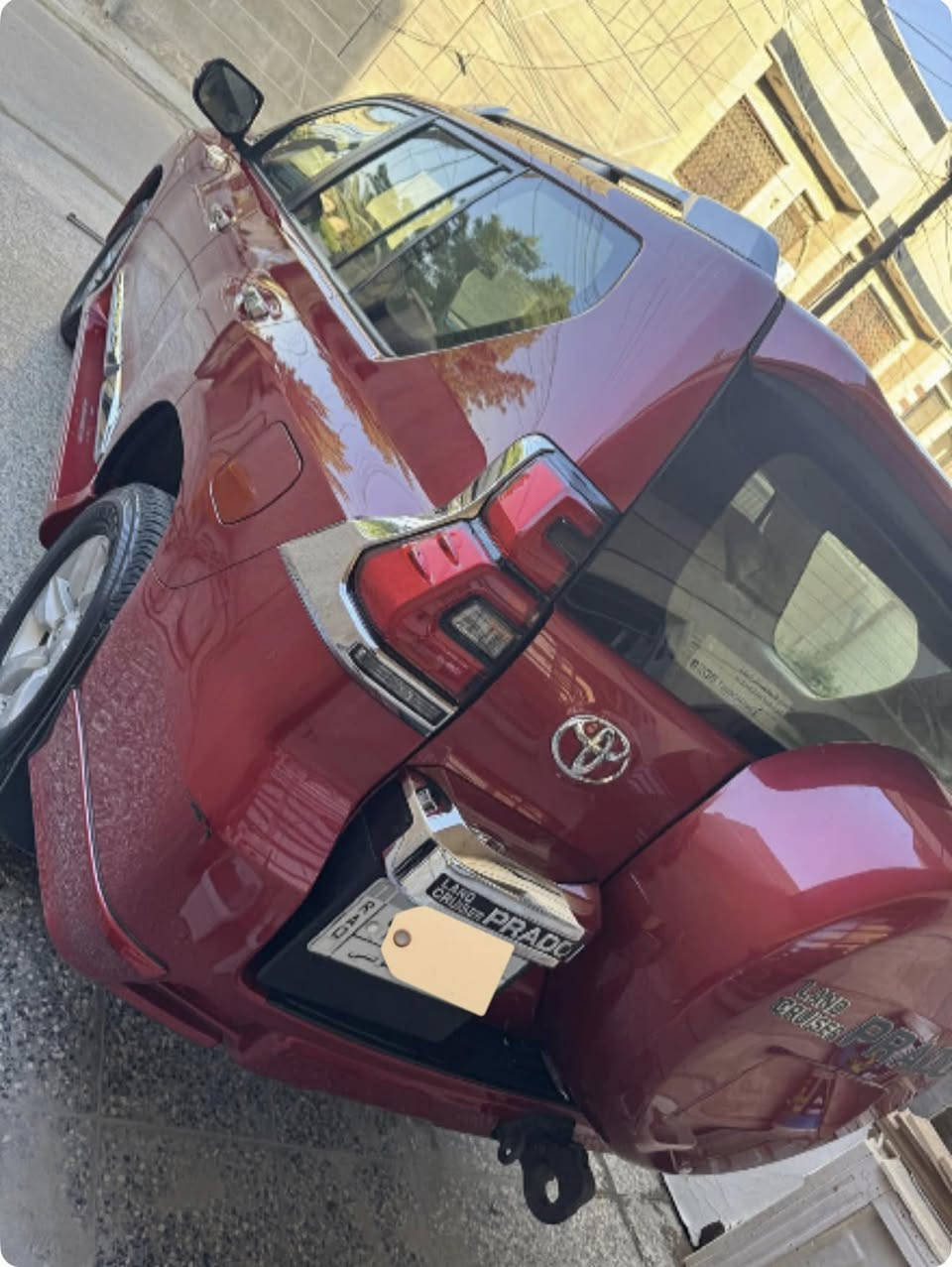 برادو  2019 Txs ساز   
مكفوله - لون مميز 
ماشيه  80  حقيقي محرك 4000 /6 سلندر 
رقم بغداد بأسمي 
دخول ذكي
دبل تانكي 
كشنات جلد وكهرباء 
سبير تعليك 
مري كهرباء 
لايت لد 
ثلاجه 
تشغيل عن بعد
وباقي مواصفات ال txs معروفة
السعر 39,800 $
بغداد - السيدية
***********
