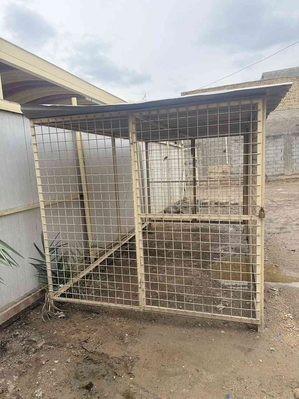 السلام عليكم 
قفص مولده جديد 
حديد ثقيل درجى اولى 
الارتفاع 2 متر
العرض 2 متر
الطول 3 ونص 
السعر 225 
مكاني حله ابي غرق 
للاستفسار ***********
