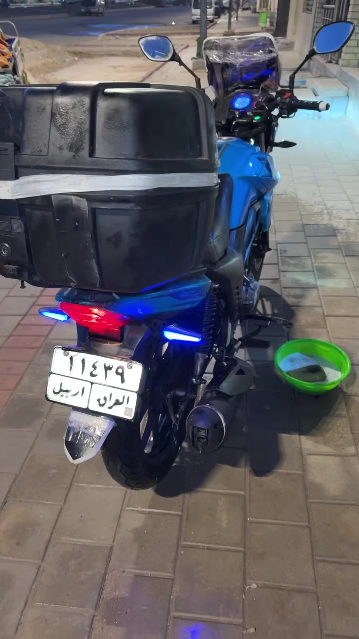 سلام عليكم دراجه اركي رقم اربيل تحويل ثاني يوم دراجه حلوه ونضيفه ومماشيه هواي موديل ٢٠٢٤نازله٢٠٢٥الاستفسار ‭٠٧٧٠ ٣٣٤ ٧٩٩٧‬
