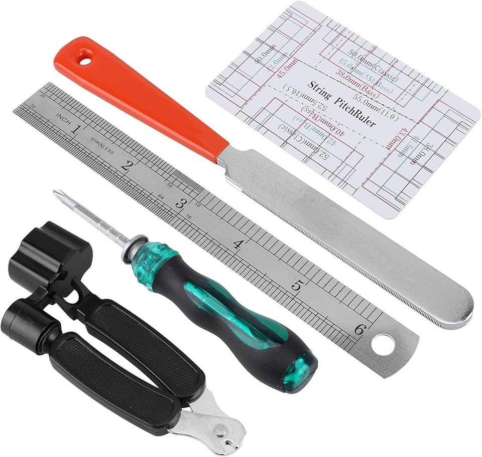 🎸 ✨ هل تعاني من صعوبة ضبط غيتارك أو تغيّر الأوتار؟ الحل وصل عندك!

🛠️ مجموعة أدوات صيانة وإصلاح الغيتار – 20 قطعة متكاملة
كل ما تحتاجه للعناية بغيتارك باحترافية… سواء كنت مبتدئ أو محترف 🎶

🔧 مميزات المجموعة:
✔️ أداة 3 في 1 (قص + لف + سحب دبابيس الأوتار)
✔️ مساطر دقيقة لقياس ارتفاع الأوتار وضبط الأداء
✔️ مبردات احترافية لصيانة الفريت (Fret) بدون ضرر
✔️ مفكات متعددة + مفاتيح ألن لتعديل الرقبة والجسر
✔️ أدوات حماية لسطح الغيتار أثناء العمل
✔️ حقيبة مرتبة وسهلة الحمل 🎒

🎯 شنو تستفاد؟
✔️ تغيير أوتار بسهولة وسرعة
✔️ تحسين جودة الصوت والعزف
✔️ صيانة كاملة بدون الحاجة لفني

💰 السعر: 20 ألف فقط

📞 للطلب والاستفسار:
📱 موبايل & واتساب: ***********

🚚 توصيل متوفر لجميع المحافظات

#غيتار #موسيقى #صيانة_غيتار #معدات_موسيقية #Guitar #GuitarTools #عازفين #أدوات_احترافية #عزف #GuitarCare 🎸 #بصرة  #منصور 
 #نجف #موصل #کركوك #کربلاء #نينوى  #دهوك #متابعين  #اربيل #السليمانية #العراق #بغداد #متابعة #متابعه  #عروض #الجميع #الكل #اكسبلور
