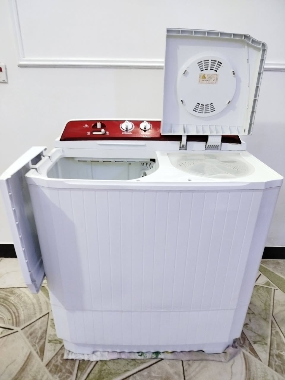 للبيع غساله حجم كبير جاهزه غسل وتنشيف ماداخله تصليح بيه ضمان سعر 110 مكاني كربلا ء حي العامل *********** 👈*********** وتساب ماسنجر موجود
