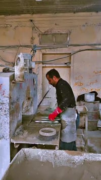 معمل كاشي المستقبل الإنتاج #كاشي #موزائيك ومطعم با #المرمر للتواصل وات...