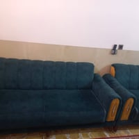 كنب تركوازي غامق • ٨ مقاعد • بغداد الدورة