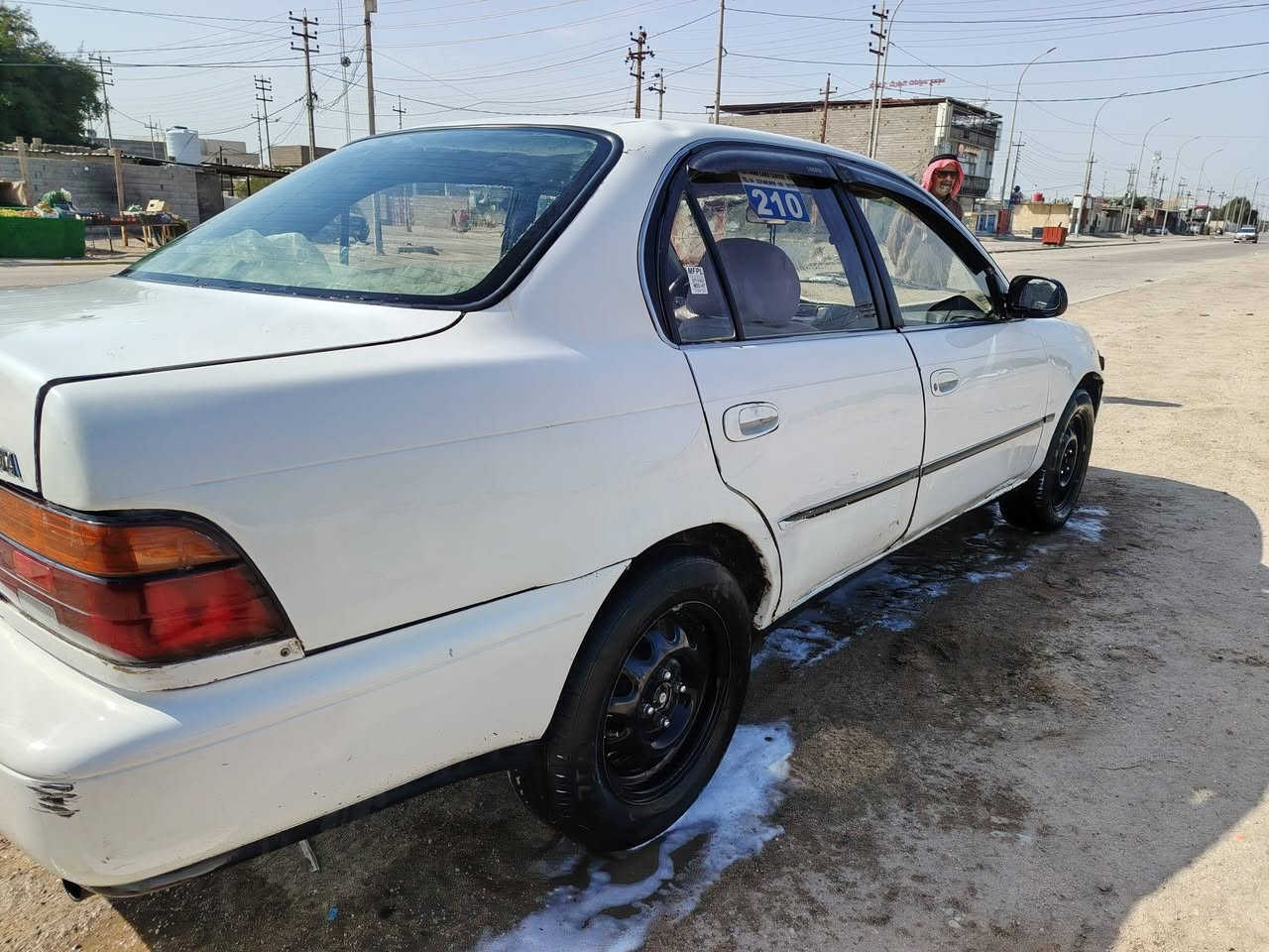 السلام عليكم كورولا للبيع سياره باسمي موديل 91 مكان البصره خور الزبير استفسار الرقم***********
