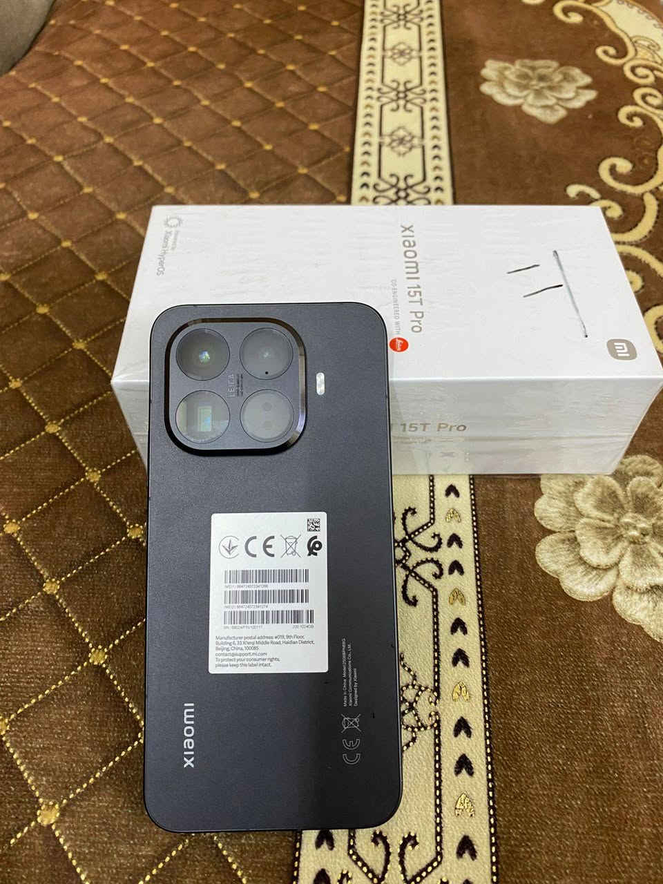 السلام عليكم جهاز شاومي ١٥ تي برو 
الجهاز مستعمل شهر ونص فقط 

ذاكرة ١ تيرا 

نظافة الجهاز ١٠٠٪ 

للبيع فقط 
السعر خاص 

***********
