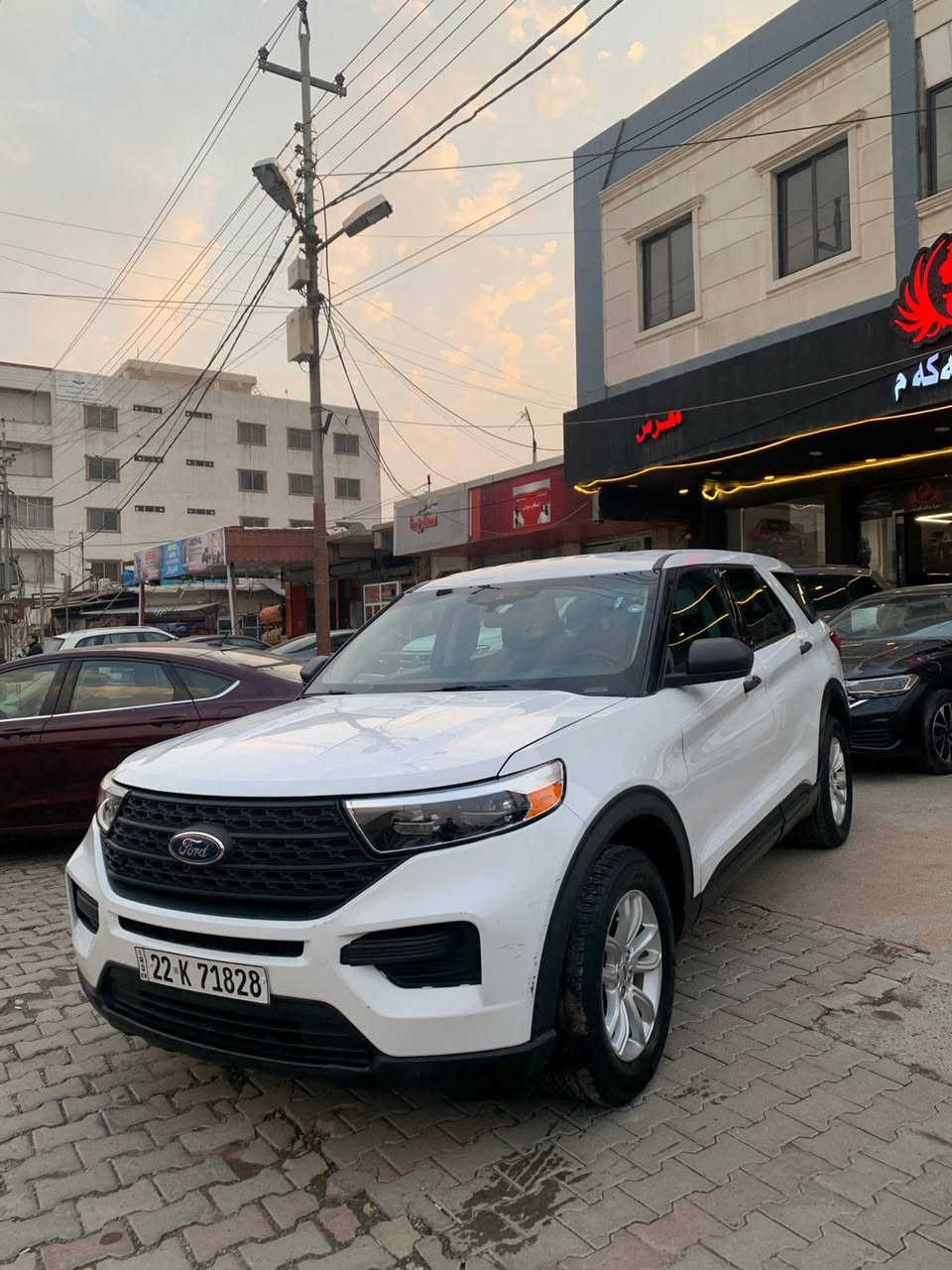 فۆرد ئیکسبلۆوەر 2021.            ***********
عام نیە بەعام دەفرۆشی 
بێ ناوگرتن ، ئێڕباگ شان 
مەکینە V4_23 T کەپس 
ڕۆیشتن / 115 هەزار کم 
ڕەقەم و سەنەوی نــــوێیە 
مواسفات شاشە کامێرا 
ناو بێجی ، دەبل ئەکسل 
۳ ڕێز کوشن ، حساس 

نرخ   189 $ أربيل, العراق
