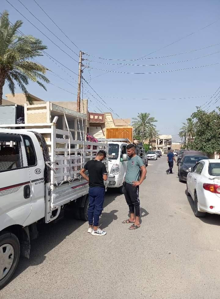 #ويانا_صار_كلشي_سهل ...💭
مكتب البيت السعيد لنقل الاثاث المنزلي 🏠وجميع الاجهزه المنزليه.٠٠٠٠٠٠ *********** فراس الغريري 
بكل سهولة 🖐وأنسب الاسعار💸 يعني خليك مرتاح 
ويوجد لدينا ايضا كادر متخصص +نجار فتح وشد 🔨 
⚒ 
بلضافه الى ذلك يوجد لدينا جميع انواع السيارات cars🚌🚌
هذا العمل باشراف ......كوادر مختصه ما عليك سوى التصال 
والباقي علي***********واتساب فراس الغريري
