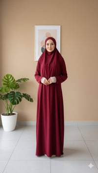 حجاب صلاة • طقم قطعتين • الموصل حي الفلاح